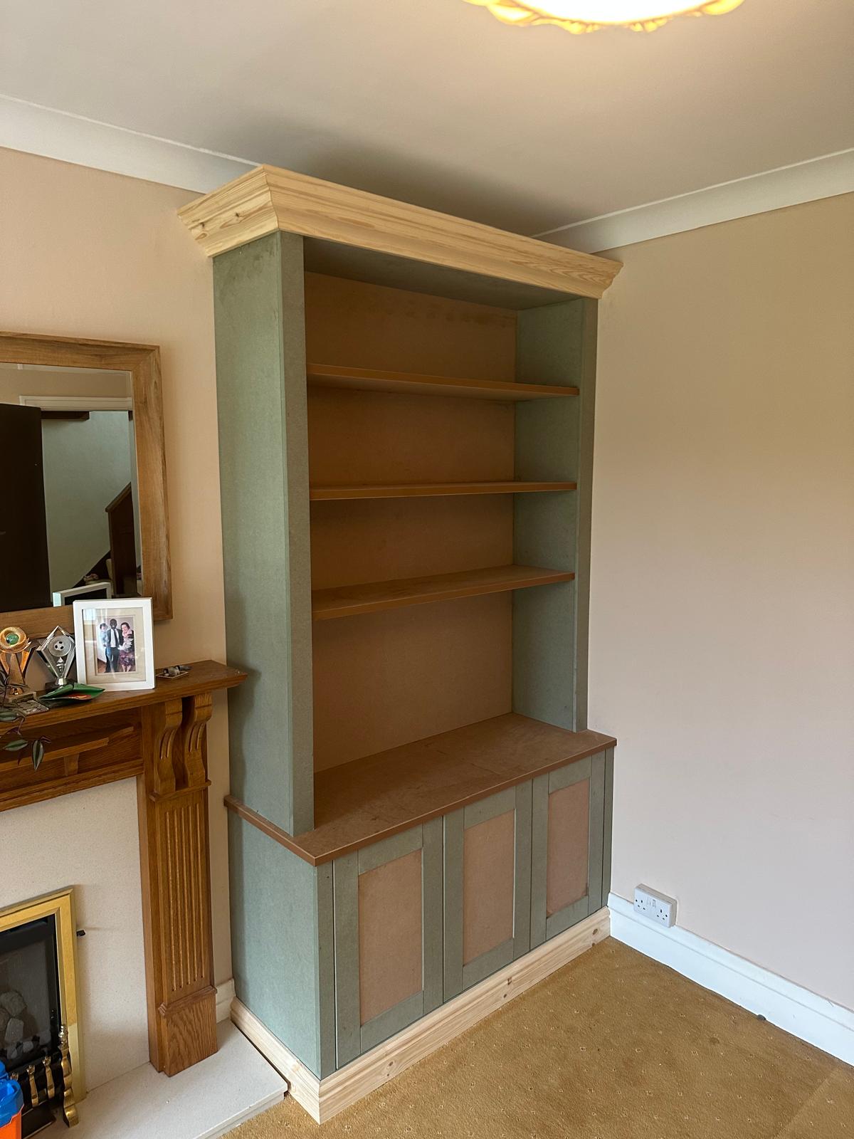 Built-in Display Shelving