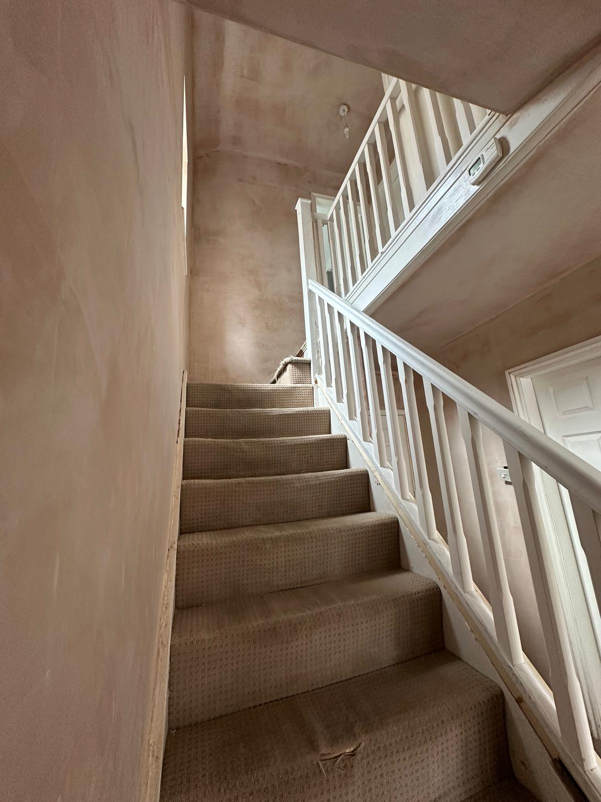 Modern Carpeted Staircase